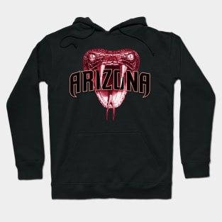 Arizona Diamondbacks Venom Fangs Red Hoodie